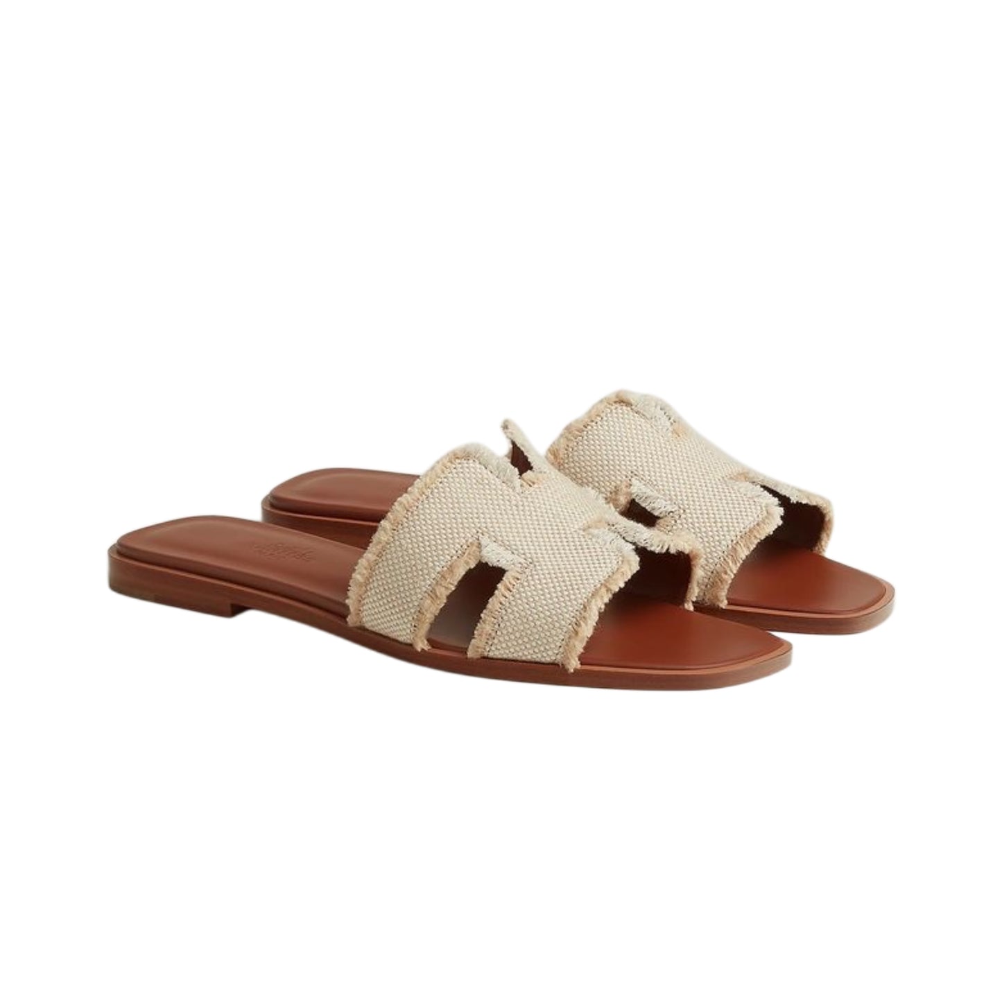 CLAQUETTE - BEIGE/MARRON