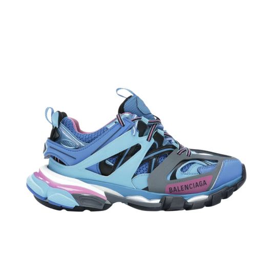 CHAUSSURE TRACK - BLEU/ROSE