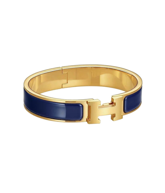BRACELET - BLEU/OR