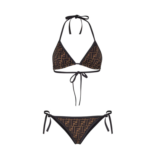 MAILLOT DE BAIN - MARRON