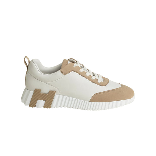 CHAUSSURE  - BLANC/MARRON